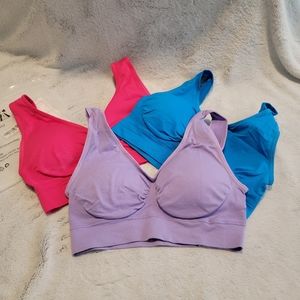 NWT 3 Pack Prettywell Wireless XL Sleepbras